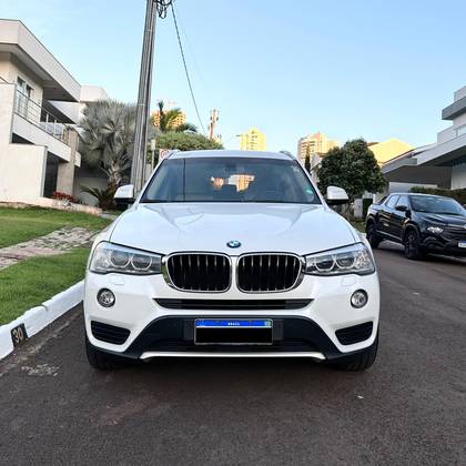 BMW X3 2.0 20I X LINE 4X4 16V GASOLINA 4P AUTOMÁTICO BMW X3 2.0 20I X LINE 4X4 16V GASOLINA 4P AUTOMÁTICO